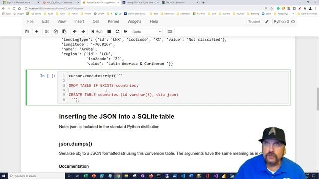Master Using SQL with Python: Lesson 11 - Using JSON with SQLite смотреть онлайн