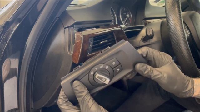 BMW E90 E91 E92 E93 LIGHT SWITCH REPLACEMENT