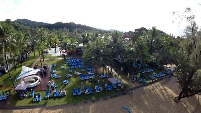Khao Lak Briza Beach Resort from above смотреть онлайн