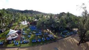 Khao Lak Briza Beach Resort from above