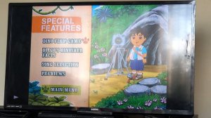 Go Diego Go! The Great Dinosaur Rescue 2006 DVD Menu Walkthrough