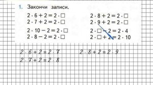 Страница 81 Задание 1 – Математика 2 класс (Моро) Часть 2