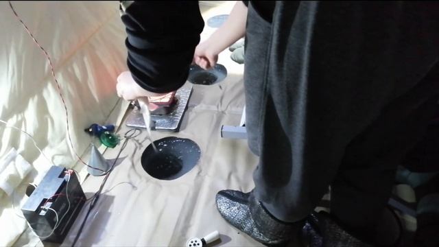 Зимняя рыбалка на Яузском водохранилище. Ловля ночного леща .Выезд с 24 по 25 марта 2021. смотреть онлайн