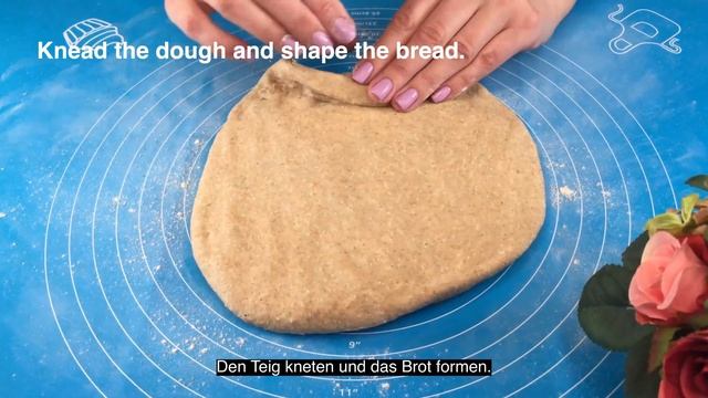 Einfachstes Vollkornbrot - in 90 Minuten fertig! Brotrezept für Anfänger! смотреть онлайн