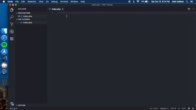 Build a Website using HTML, PHP, and MySQL Part One смотреть онлайн