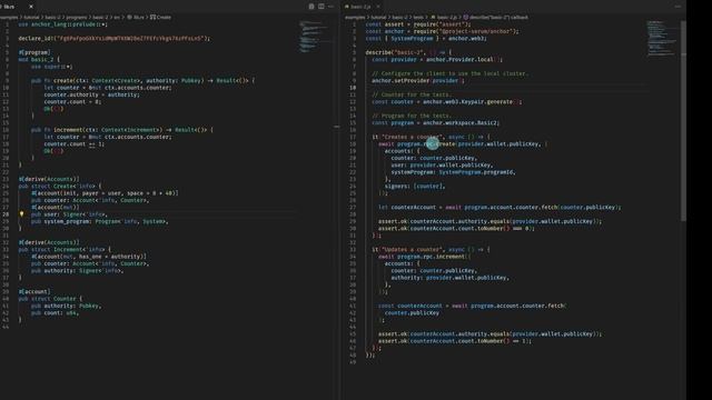 Solana Anchor program basic - 2 example смотреть онлайн