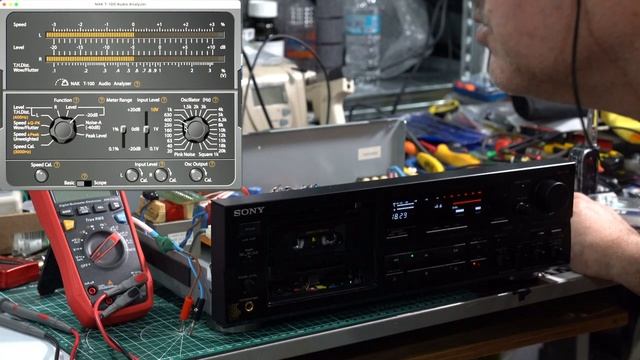 Sony TC-K770ES Tape Deck Calibration & Test Pt.2 смотреть онлайн