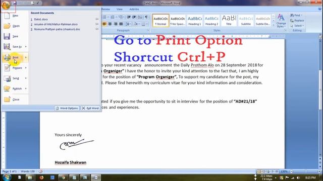 Convert docx, ppt,jpg,excel file into pdf in easy method смотреть онлайн