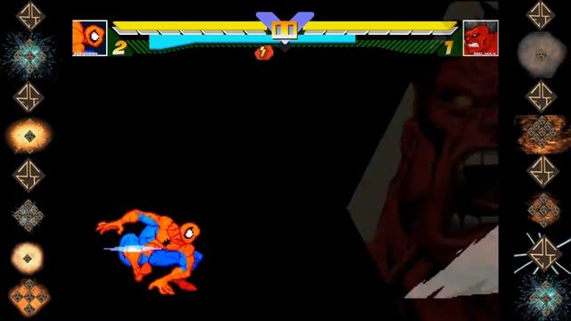 Spiderman (Marvel Comics) vs Red Hulk (Marvel Comics) - Ultimate Mugen Fight 2016 смотреть онлайн