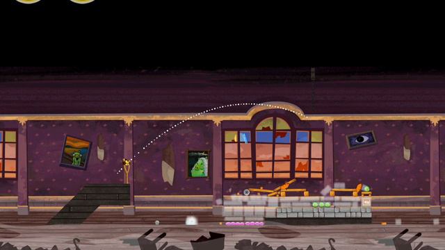 Angry Birds Seasons - Season 3 - Haunted Hogs 2-10 Three Star Walkthrough