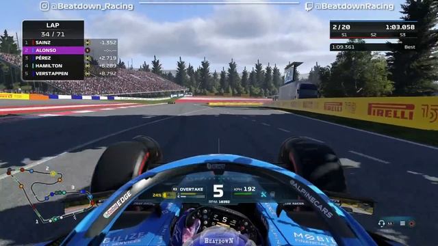 F1 22 - Let's Make Alonso World Champion Again #13: 100% Race Austria смотреть онлайн