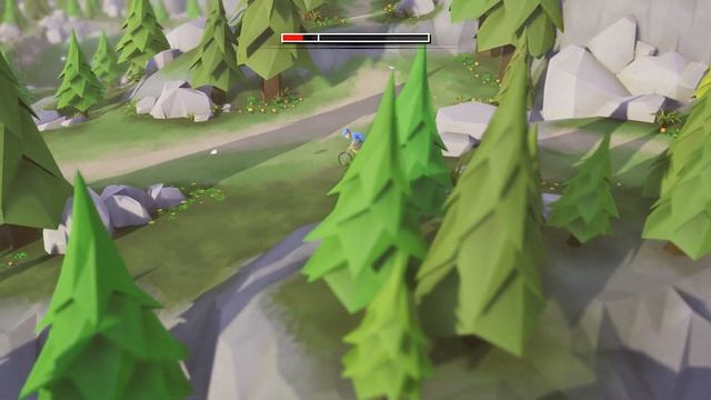 Lonely Mountains Downhill | Xbox One Gameplay | "Avoid the rocks!" смотреть онлайн