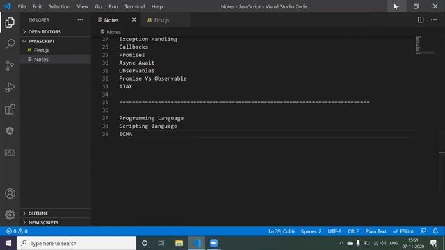 JavaScript Tutorial | Introduction |Class-1 смотреть онлайн