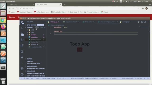 How to Dockerize a Django Sqlite3 Application. смотреть онлайн