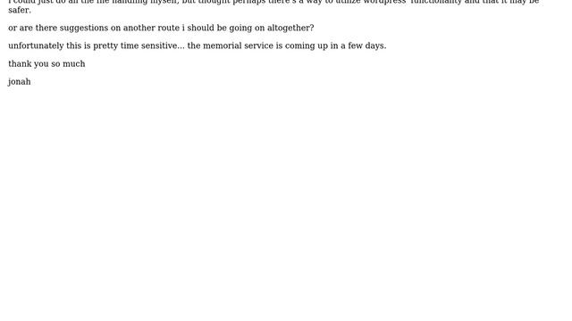 Wordpress: exposing attachment uploading to the front end -- delicate смотреть онлайн