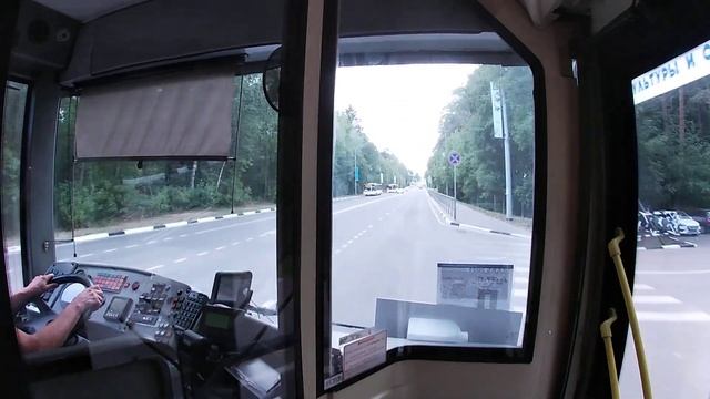 От аэродрома Жуковский до станции Отдых на автобусе смотреть онлайн