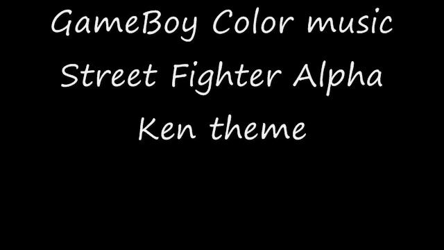 Ken theme - Street Fighter Alpha GameBoy Color смотреть онлайн
