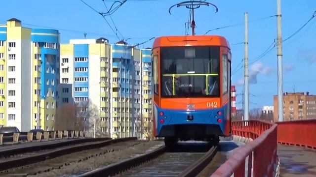 Трамвайный обзор #7 модель 71-407-01 "Уралтрансмаш" смотреть онлайн