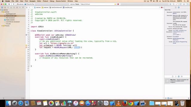 webview in ios swift смотреть онлайн