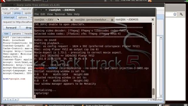 HTTP POST PHP Command Injection Demo - Using GWEE to get a reverse shell 2 смотреть онлайн