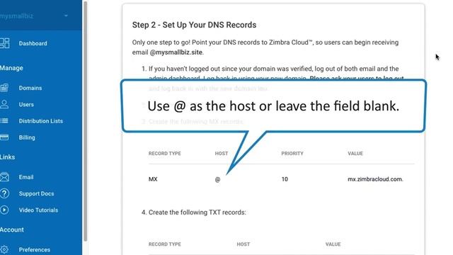 Zimbra Cloud Admin Dashboard Demo - Add a Domain смотреть онлайн