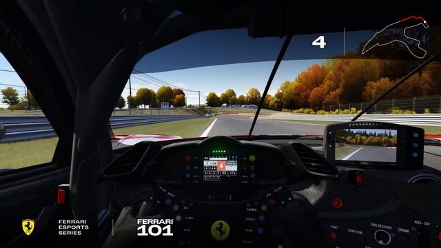 Ferrari 101 - SPA Track Tutorial #08 смотреть онлайн
