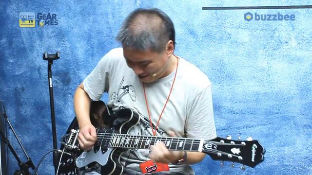 시연 Epiphone 일렉기타 Riviera Custom P 93 Black Royale смотреть онлайн