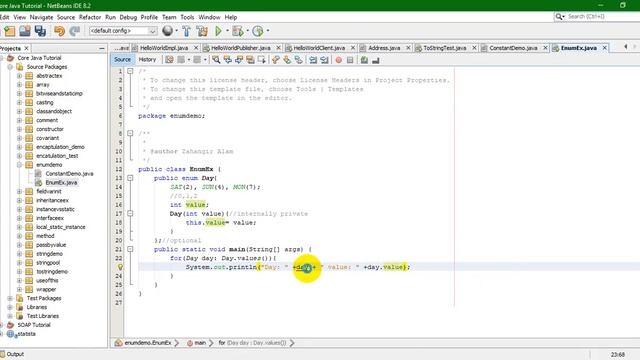 29. Core Java -Enum in java with live coading (Bangla tutorial) смотреть онлайн