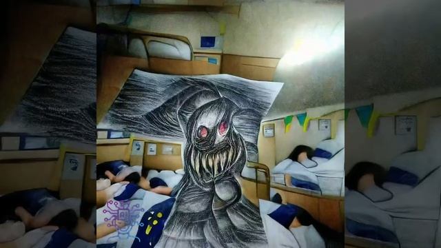 Кошмар. Нейросеть нарисовала страшный сон смотреть онлайн