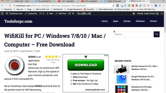 WifiKill For PC - Windows 7/8/10 And Mac OS X - Download Free