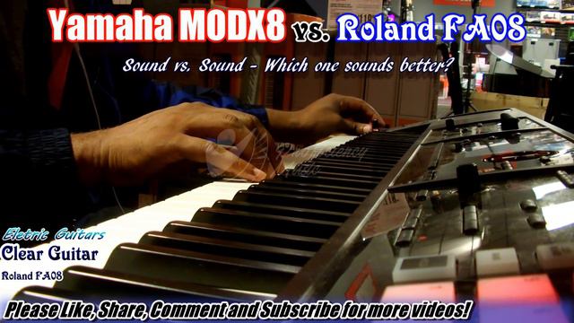 Yamaha MODX8 vs Roland FA08: Which One Sounds Better? смотреть онлайн