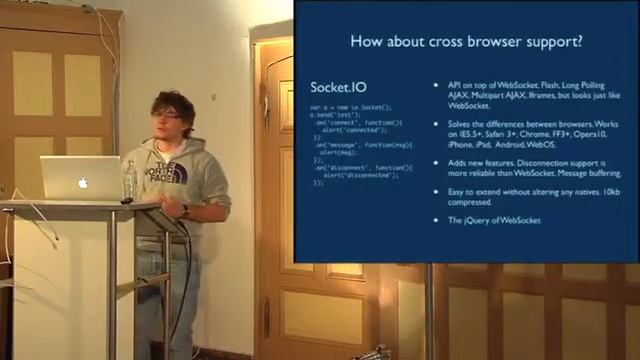 [JSConfEU 2010] Guillermo Rauch: Socket.IO - WebSockets for everyone смотреть онлайн