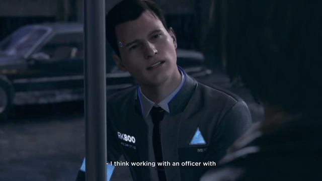 Connor Winking And Confusing Hank [Detroit: Become Human] смотреть онлайн
