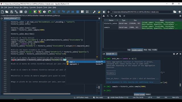 33. Pandas - GroupBy y Pivoting en Pandas | Curso de Python 3 desde Cero | La Cartilla смотреть онлайн