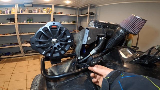 Установки музыкальной системы BOSS на квадроцикл а так же небольшой обзор. смотреть онлайн