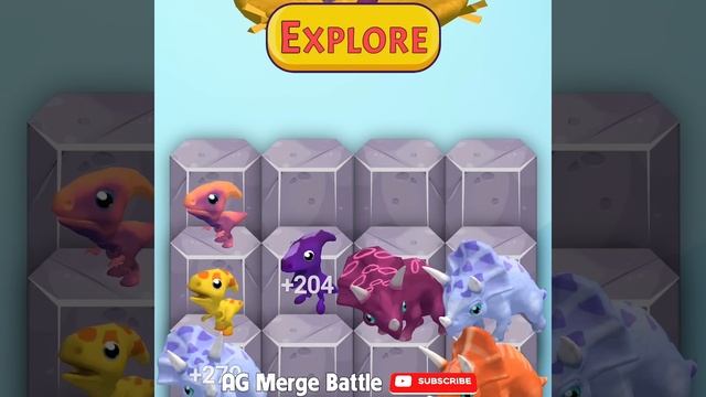 MERGE DINO EVOLUTION 3D - Merge Dinosaur, Merge Battle, Merge Master
