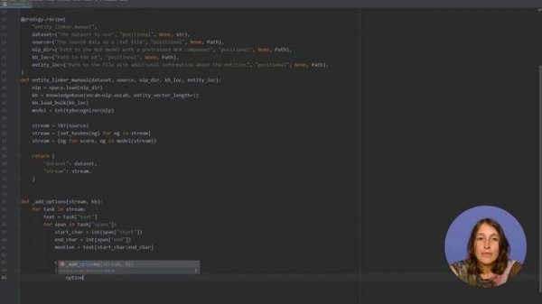 Training a custom ENTITY LINKING model with spaCy