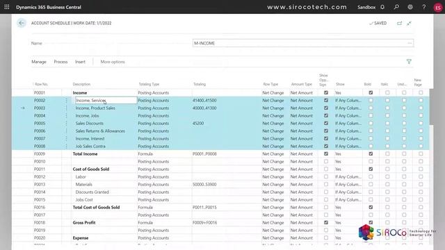 Dynamics 365 Business Central - Financial Reporting with Account Schedules смотреть онлайн