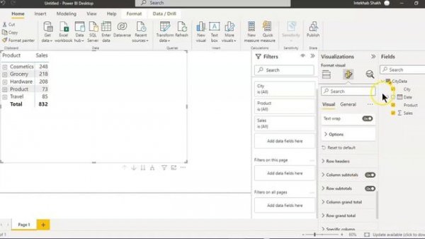 Lesson96-  Drill Down Matrix - Power BI 1000 Videos