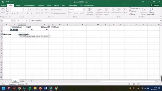 ¿Qué hace la función INV.NORM y INV.NORM.ESTAND en EXCEL? смотреть онлайн