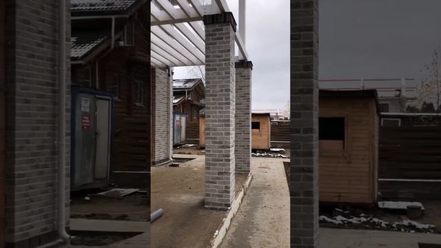 Кладка кирпича ручной формовки на белый раствор. смотреть онлайн
