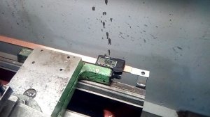 Самодельная цифровая линейка за 300 рублей на продольную подачу токарного станка ТВ6