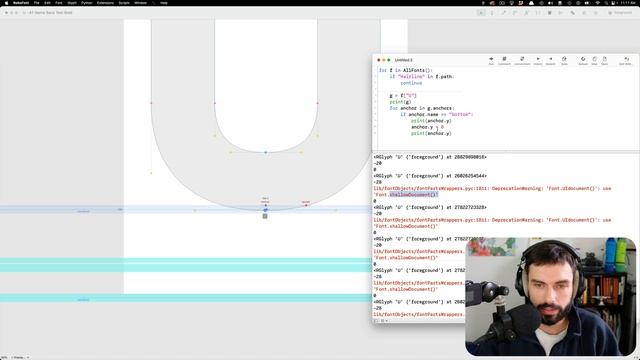 Tips for working across a lot of sources for a variable font in RoboFont смотреть онлайн