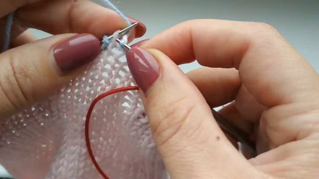 Полая резинка по кругу. Переход к полой резинке. Закрытие полой резинки с переходом на лицевую глад смотреть онлайн