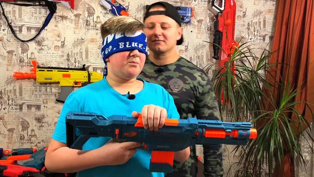 Угадай НЕРФ на ОЩУПЬ!!! Нерф Челлендж! #NerfShow 🎬 смотреть онлайн
