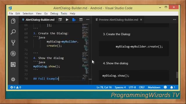 Android S2E6 : Dialogs - AlertDialog.Builder class смотреть онлайн