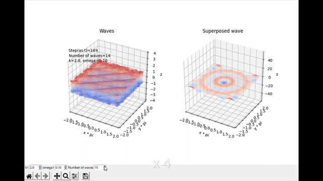 Python exercise - 18: Superposition of 3D waves смотреть онлайн