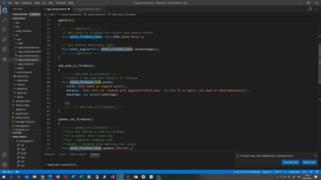 ? Angular and Firebase 2021 : Code Example with AngularFireList , AngularFireDatabase, CRUD смотреть онлайн