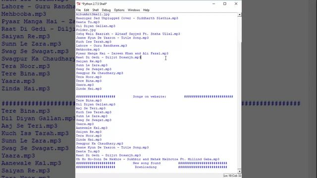 Auto song downloader using python смотреть онлайн