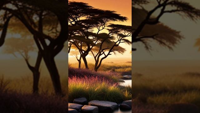 Beautiful birdsong in African savanna #nature #meditation #relaxingsounds смотреть онлайн